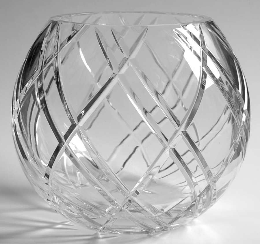 BOC176 6" Rose Bowl by Bohemia Crystal-1