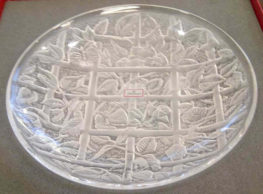 Fleur 7" Salad Plate by Baccarat-1