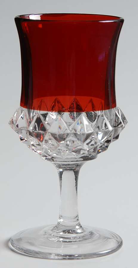 Amazon Ruby Flash Wine Glass by Bryce-1