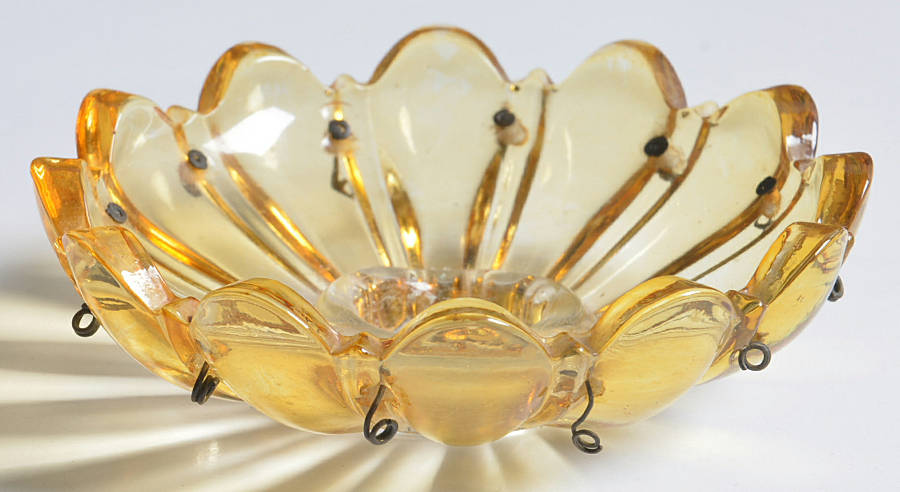 Medallion Bobeche-Holds 12 Prisms by Baccarat-1