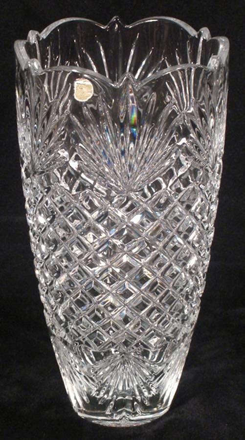 Vega 8" Flower Vase by Bohemia Crystal-1
