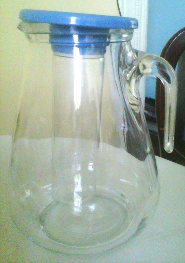 Samoa Pitcher & Lid with Ice Liner by Bormioli Rocco-1