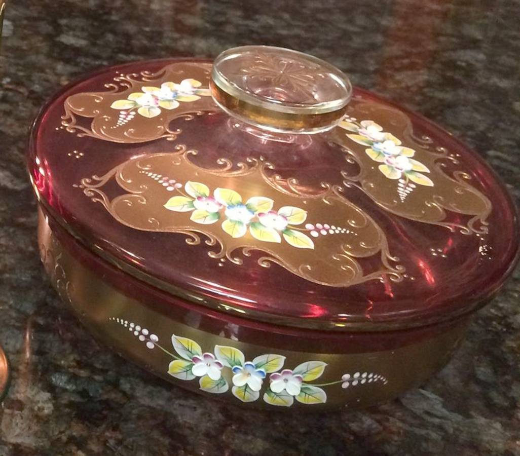 BOC230 Candy Box & Lid by Bohemia Crystal-1