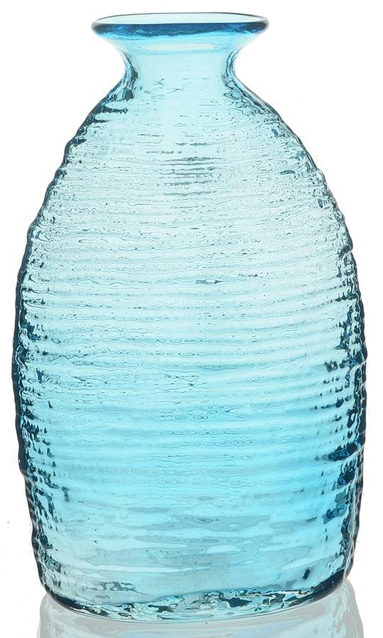 Vases #2135L 9" Strata Vase by Blenko-1