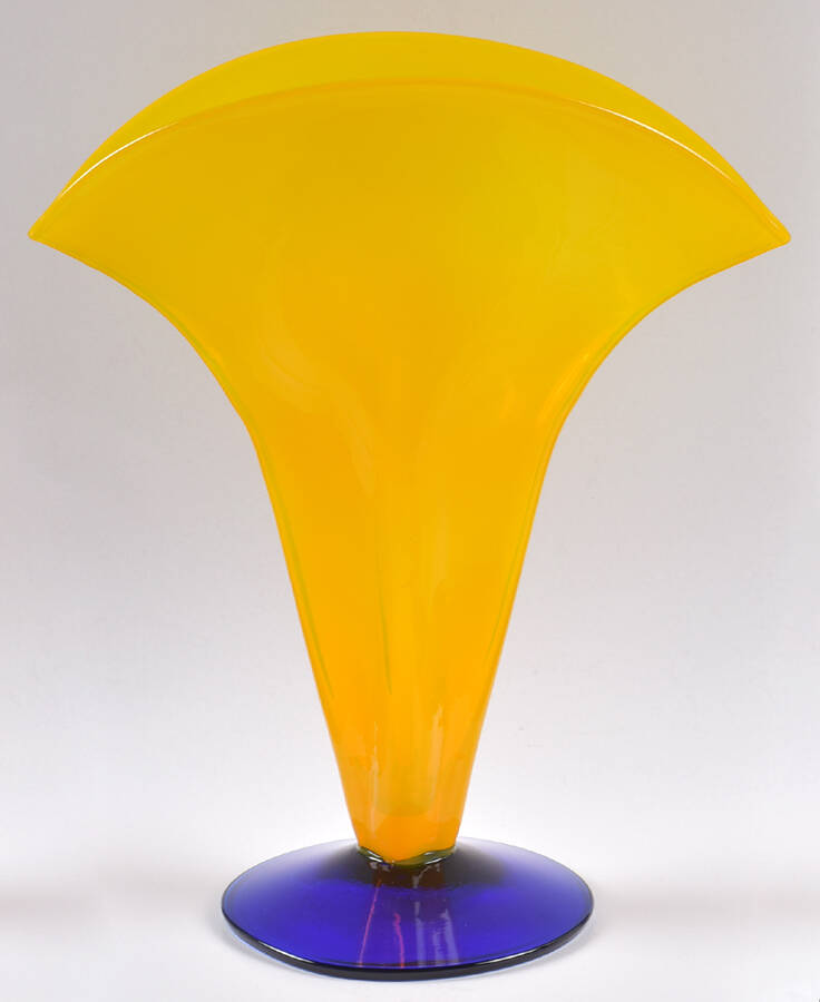 Vases 11" #872 Fan Vase by Blenko-1