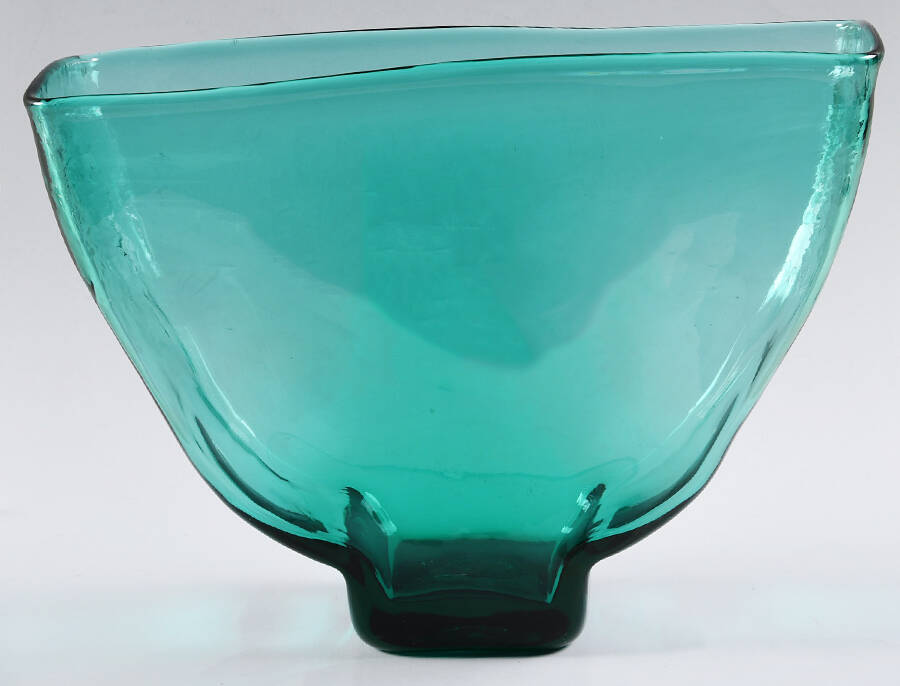Vases #8910 9" Oval Vase by Blenko-1