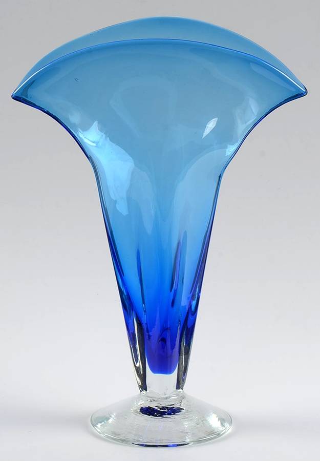 Vases 11" #872 Fan Vase by Blenko-1