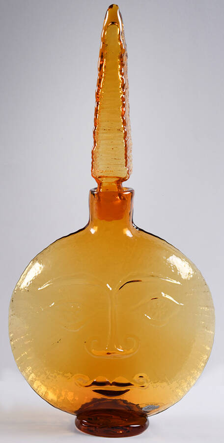 Decanters & Bottles #6218 Decanter & Stopper by Blenko-1