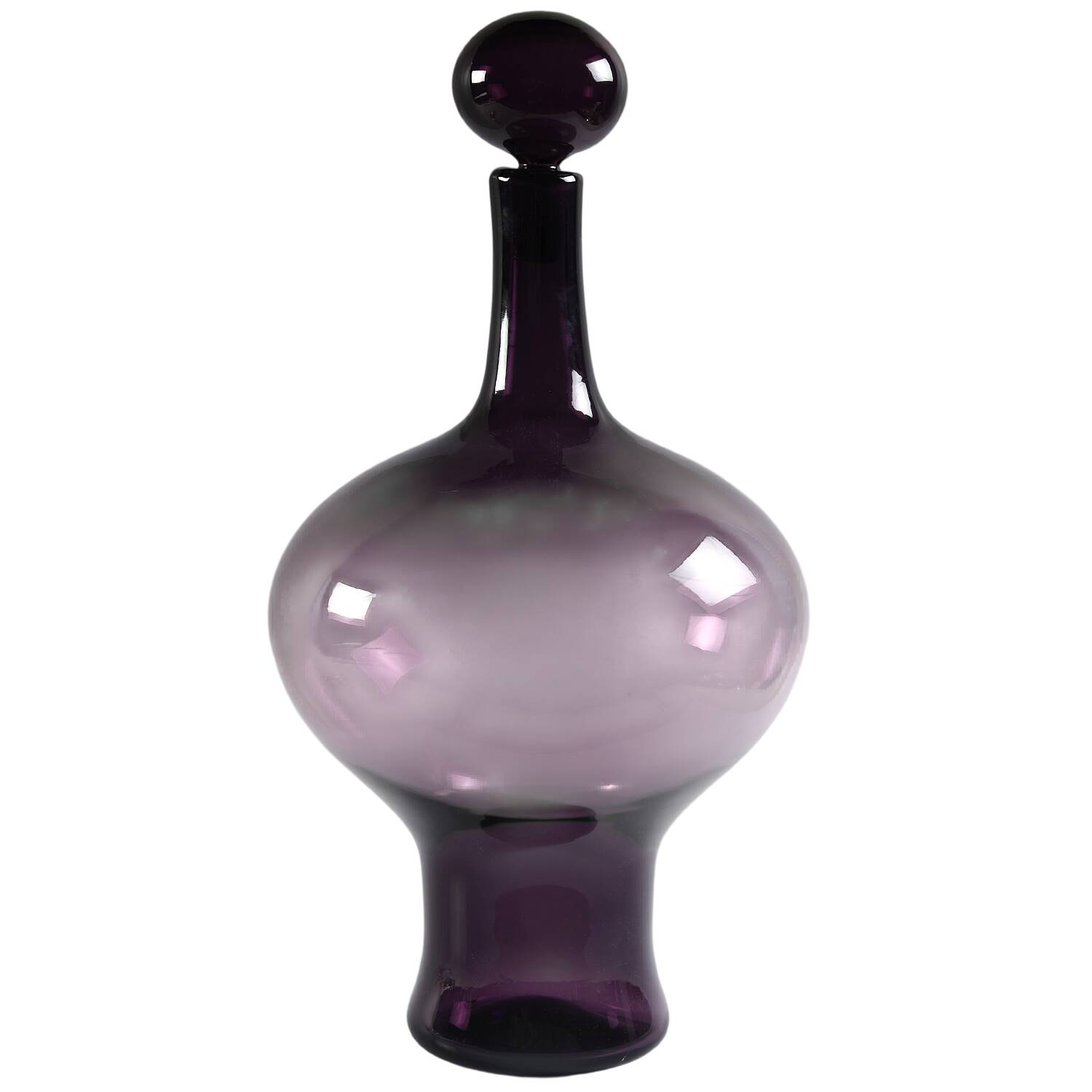 Decanters & Bottles #6529 Decanter & Stopper by Blenko-1