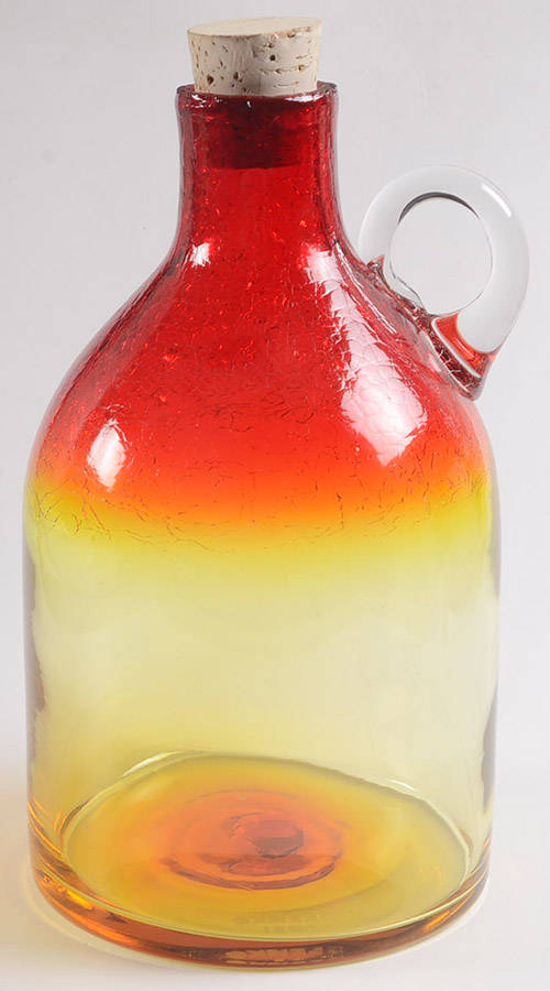 Pitchers & Jugs #3115L 9" Moonshine Jug by Blenko-1