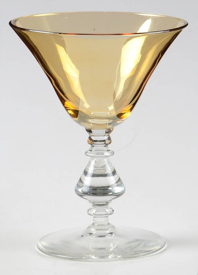 895 Amber Flash Champagne/Tall Sherbet by Bryce-1