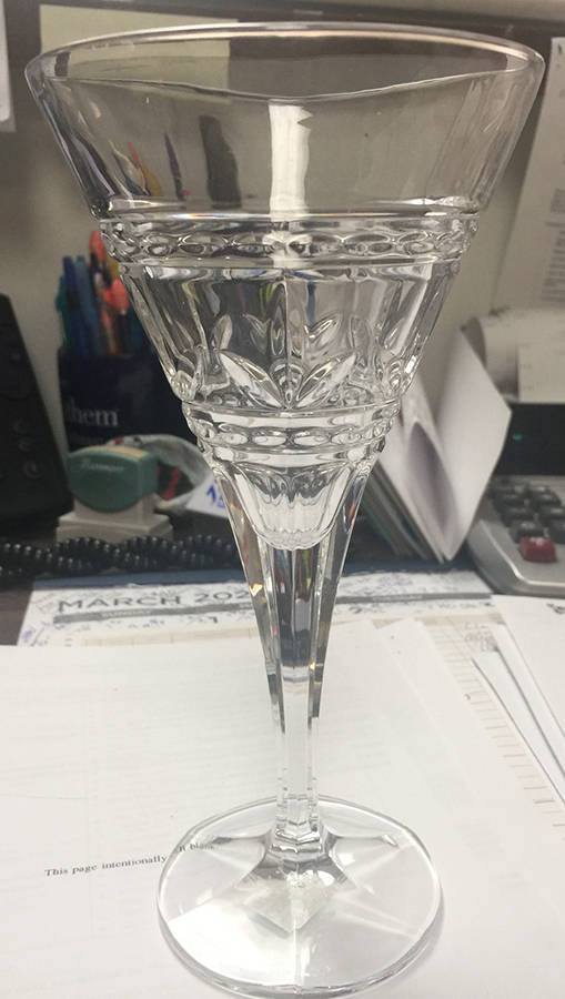 Dresden Water Goblet by Macryl Crystal-1