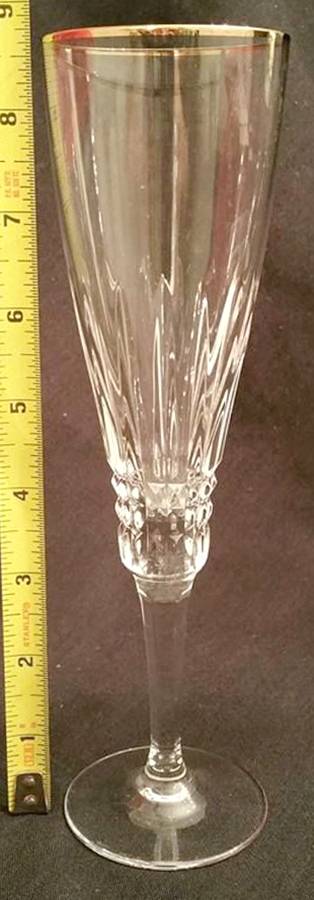 Fleuron Oro Fluted Champagne by Bohemia Crystal-1