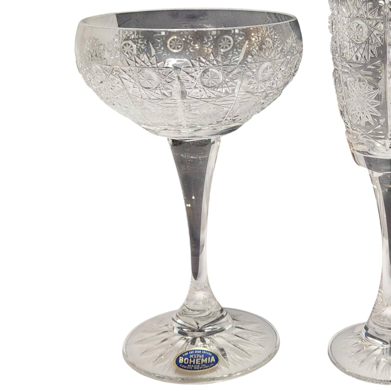 BOC253 Champagne/Tall Sherbet by Bohemia Crystal-1