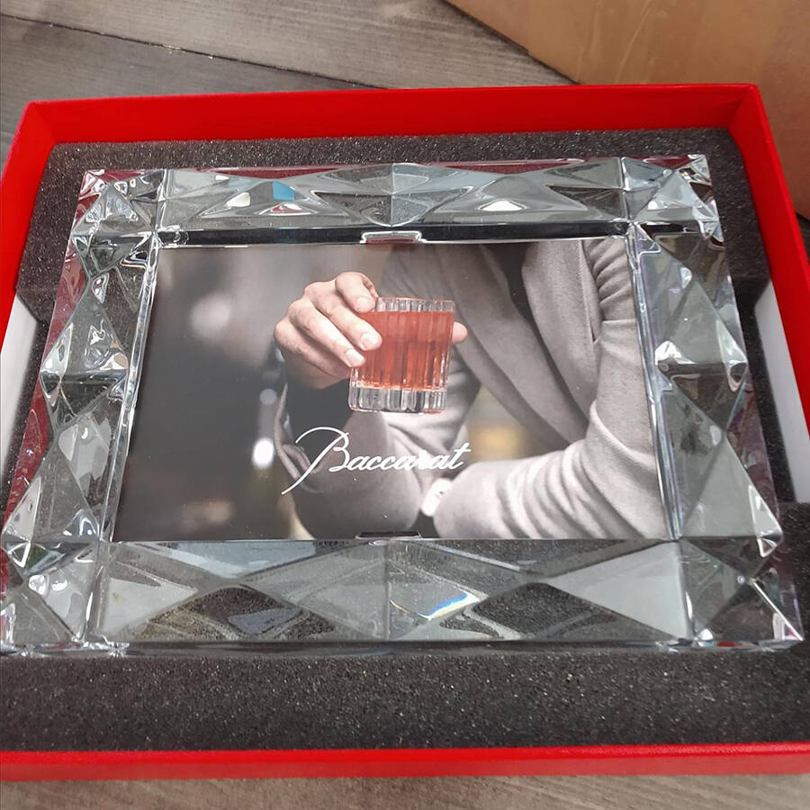 Louxor Frame-Holds 4" X 6" Photo by Baccarat-1