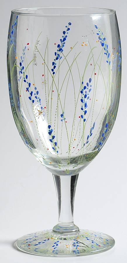 BQZ1 Iced Tea by Brenda Lozier Glass-1