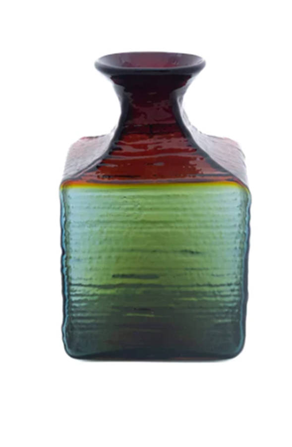 Block Family #6224L Large Strata Bud Vase by Blenko-1