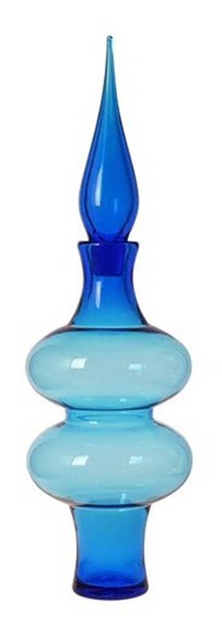Ellipse Decanter & Stopper by Blenko-1