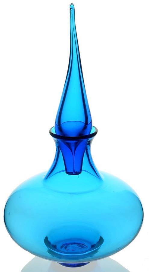 Ellipse Decanter & Stopper by Blenko-1