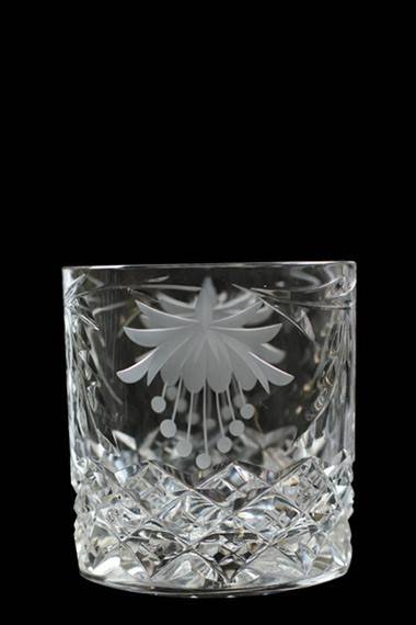 Fuchsia 10 Oz Flat Tumbler by Brierly Hill Glass-1