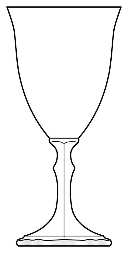 3025 Water Goblet by Cambridge-1