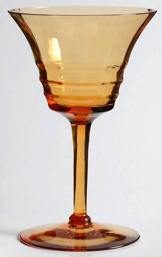 3077 Amber Champagne/Tall Sherbet by Cambridge-1