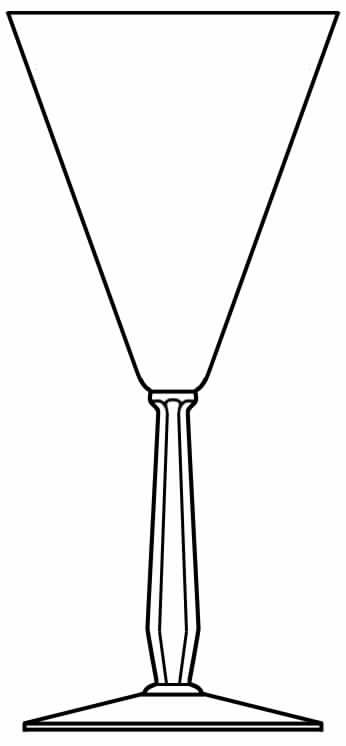3115 Clear Water Goblet by Cambridge-1