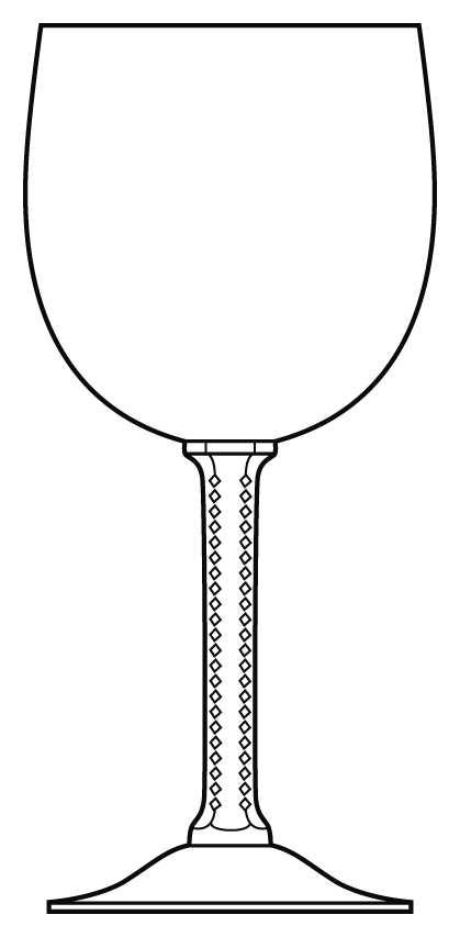 3129 Water Goblet by Cambridge-1