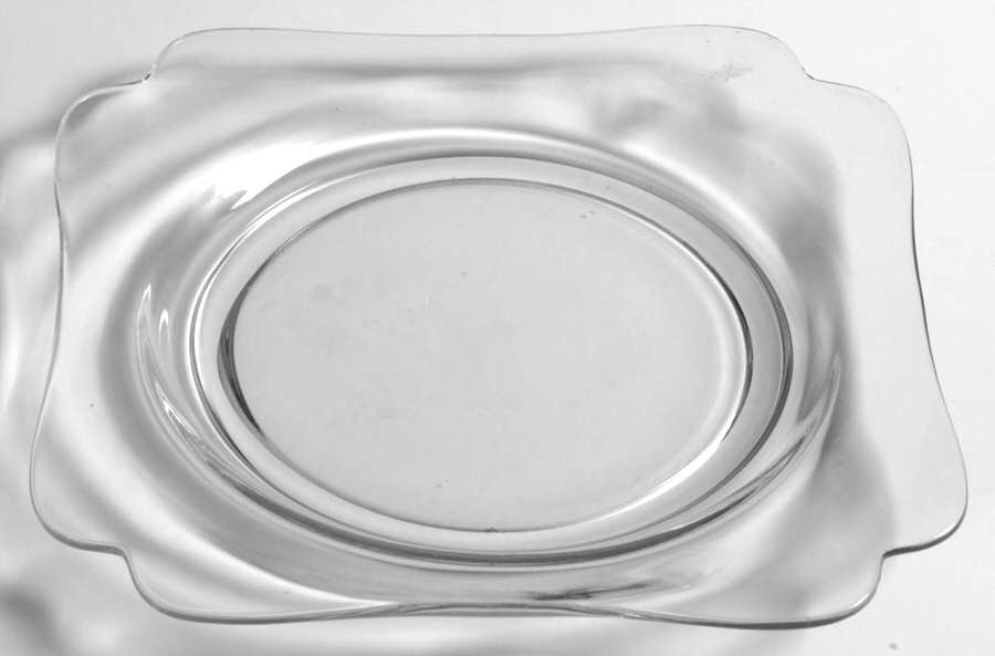 3400 Clear 3400 Square Bread & Butter Plate by Cambridge-1