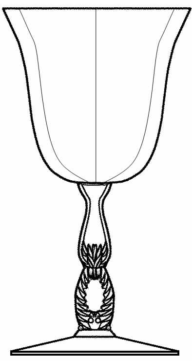 3675 Water Goblet by Cambridge-1