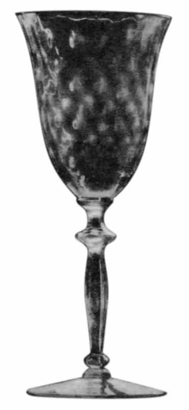 Aero Optic Clear Water Goblet by Cambridge-1