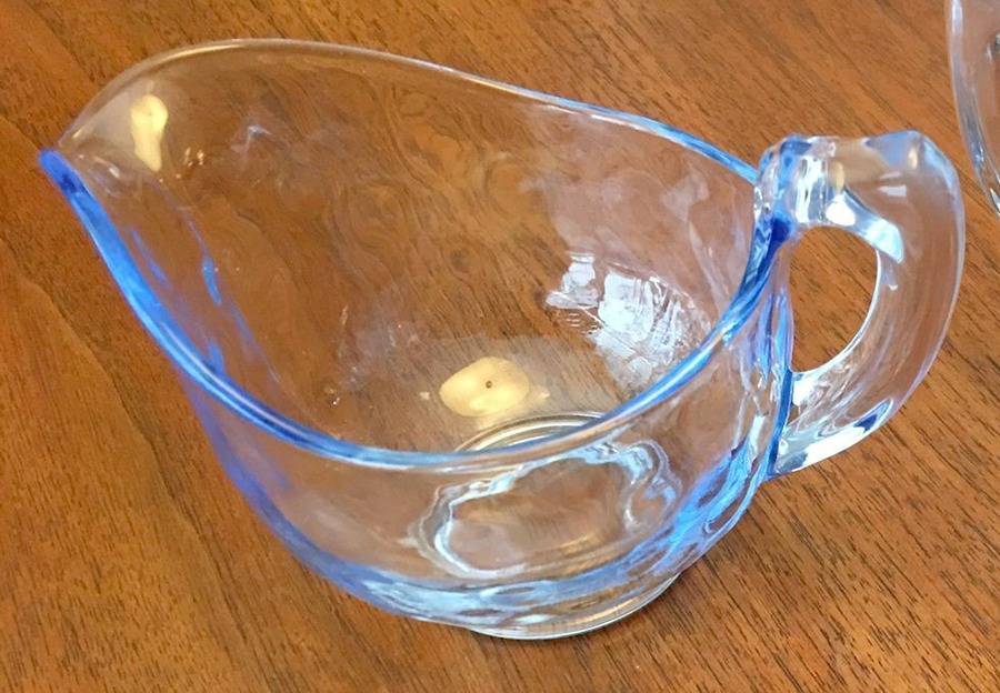 Aero Optic Blue Creamer by Cambridge-1
