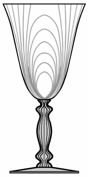 Alpine Clear Water Goblet by Cambridge-1