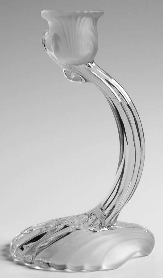 Alpine Clear Single Candlestick No Prism by Cambridge-1