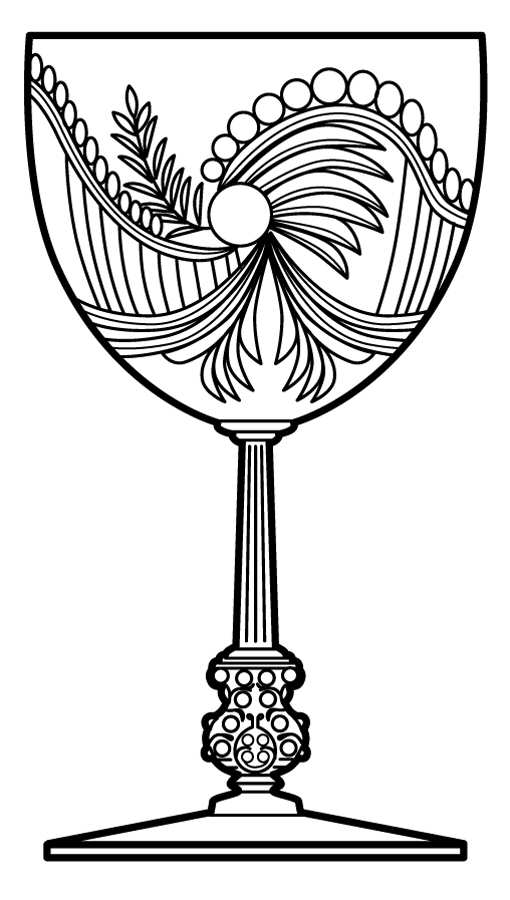 Cascade Water Goblet by Cambridge-1
