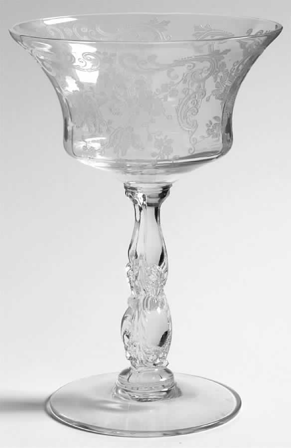 Chantilly Champagne/Tall Sherbet by Cambridge-1