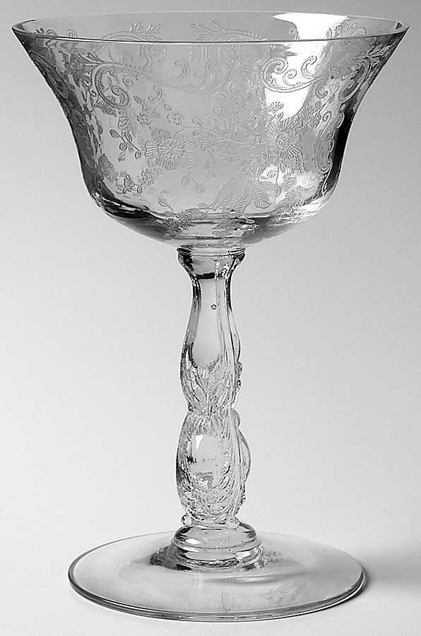 Chantilly Champagne/Tall Sherbet by Cambridge-1
