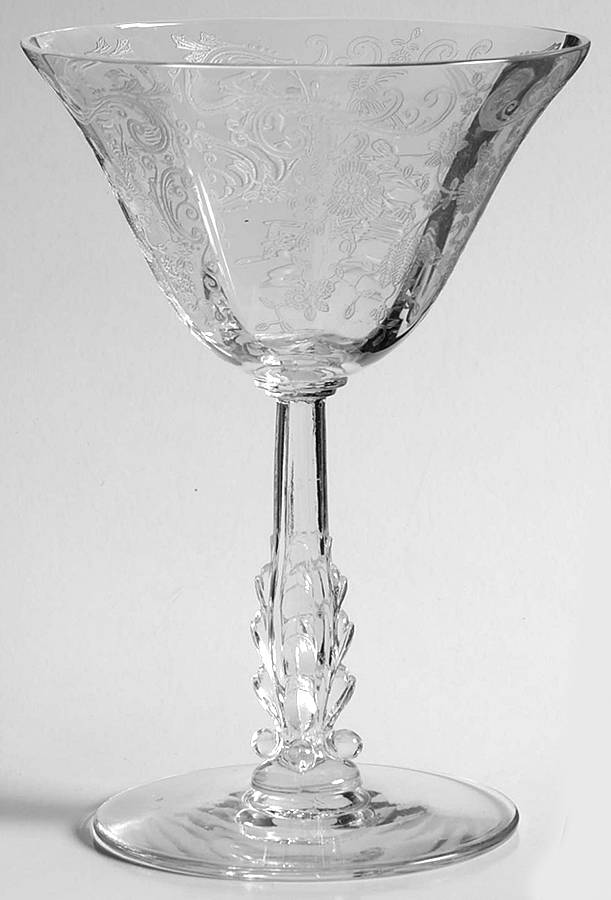 Chantilly Champagne/Tall Sherbet by Cambridge-1