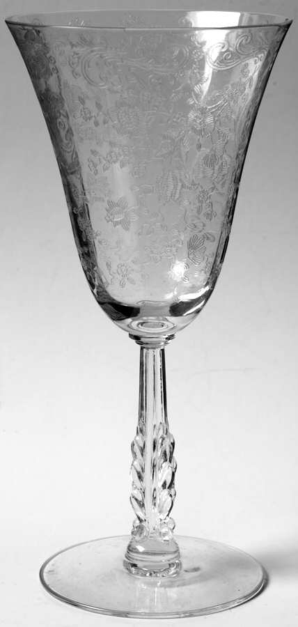 Chantilly Water Goblet by Cambridge-1