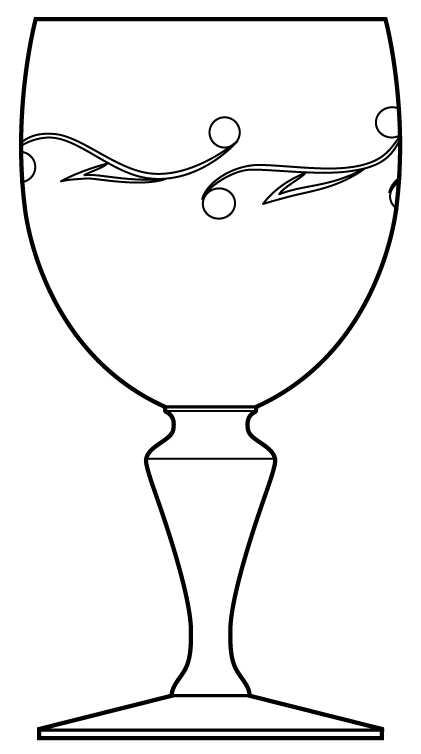 Charm Water Goblet by Cambridge-1