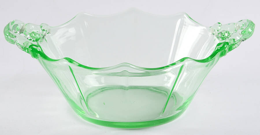 Decagon Green (Light Emerald) Mayonnaise Bowl, Bowl Only by Cambridge-1