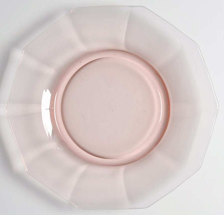 Decagon Pink 7" Salad Plate by Cambridge-1