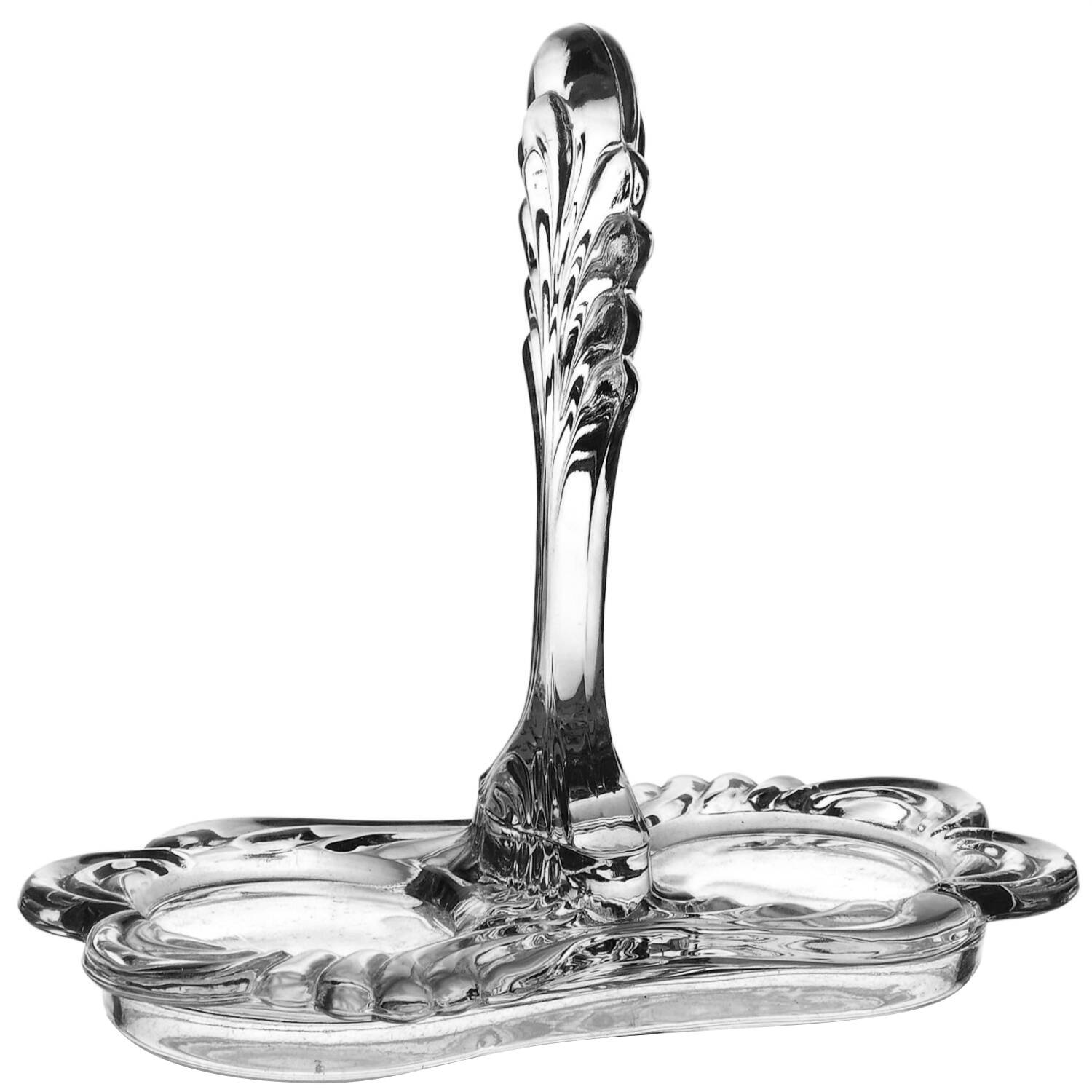 Diane Clear (Stem 3122) Oil Cruet Stand (Shape 3400) by Cambridge-1