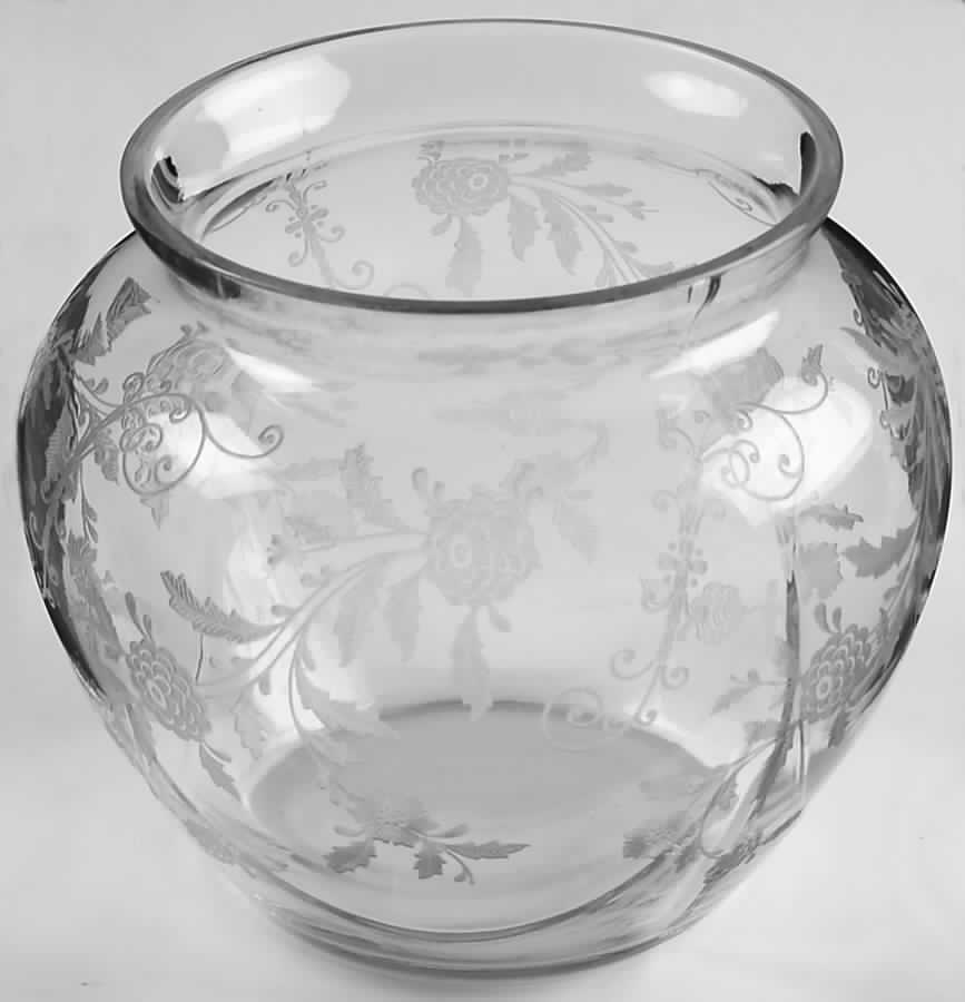 Elaine Clear (Stem 3500) 3400 5" Globe Vase by Cambridge-1