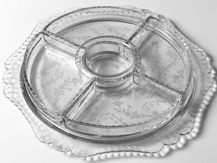 Elaine Clear (Stem 3500) 6 Pieces Relish Set by Cambridge-1