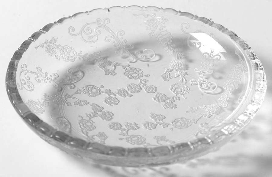 Elaine Clear (Stem 3500) 3 1/4" Round Ashtray (Shape 3500) by Cambridge-1