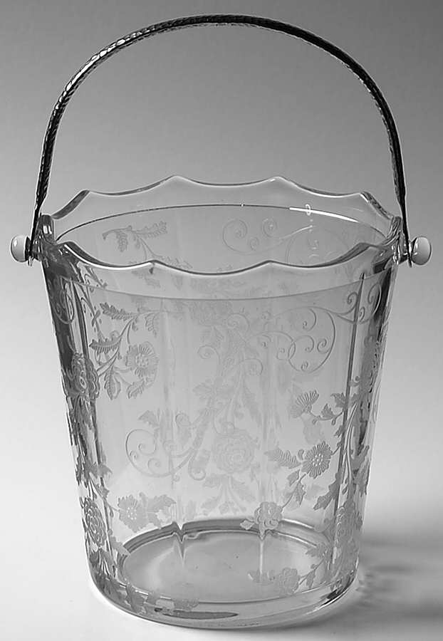 Elaine Clear (Stem 3500) Ice Bucket with Detachable Handle by Cambridge-1