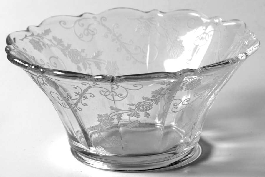 Elaine Clear (Stem 3500) Mayonnaise Bowl-Shape 3900 by Cambridge-1
