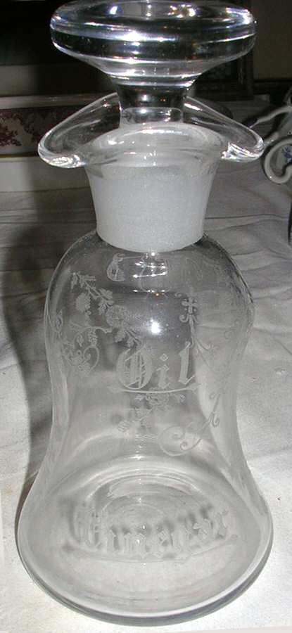 Elaine Clear (Stem 3500) Salad Dressing Bottle & Stopper by Cambridge-1