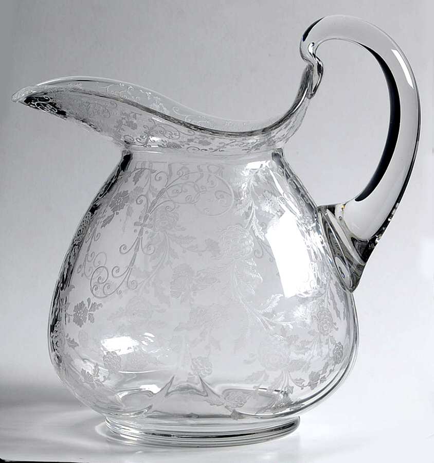 Elaine Clear (Stem 3500) 76 Oz Doulton Pitcher with Modified Handle by Cambridge-1